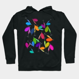 Fishing Lure Pattern Hoodie